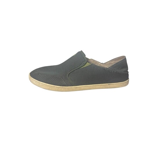 OluKai Nohea Mesh Loafers Men's Size 12 Slip On Casual Shoes Green Fast Shipping - Picture 5 of 16